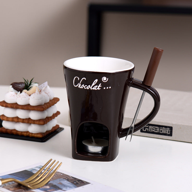 Fondue Mug Set Personal Mini Fondue Pots