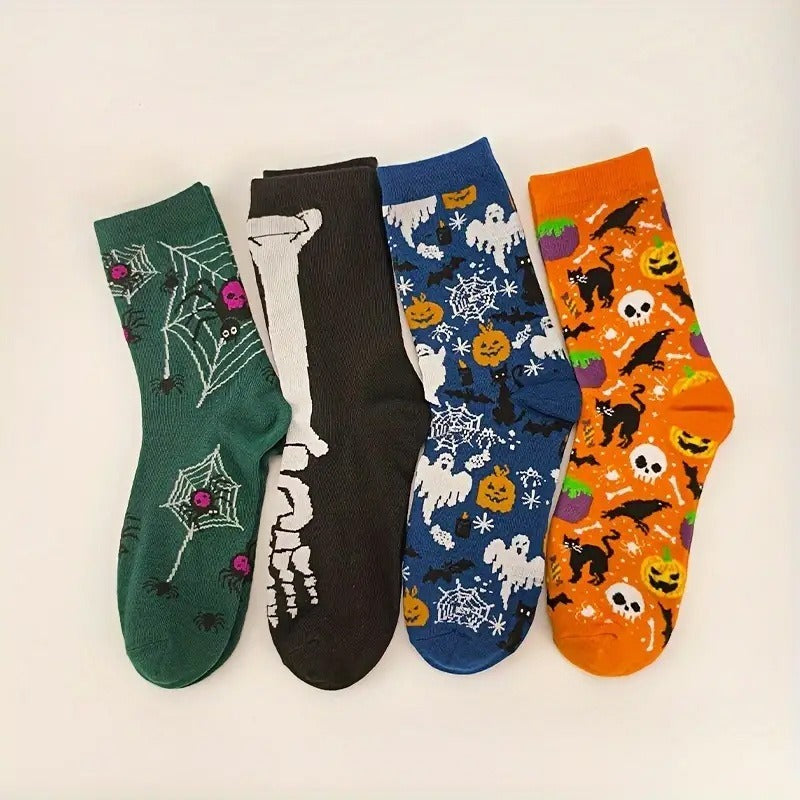 Women And Mens Funny Halloween Socks Adults