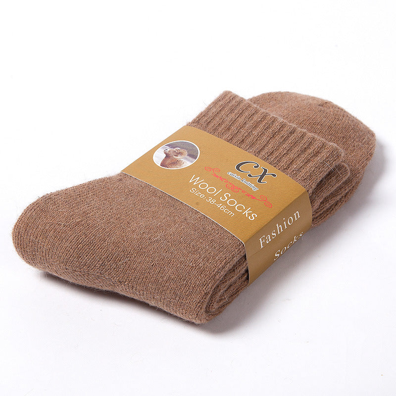 Men'S Thick Terry Thermal Socks Thick Rabbit