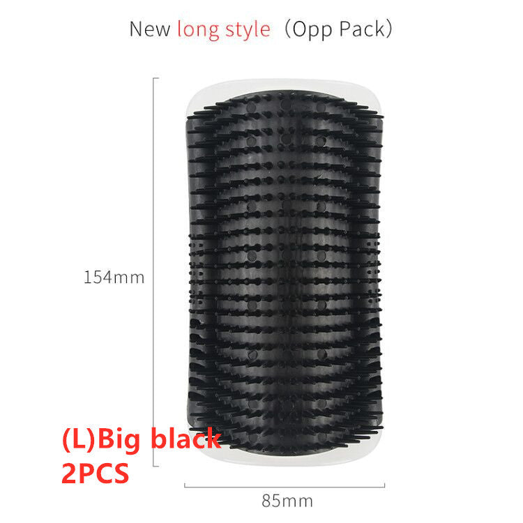 Cat Self-Grooming Brush Wall Rubbing Device