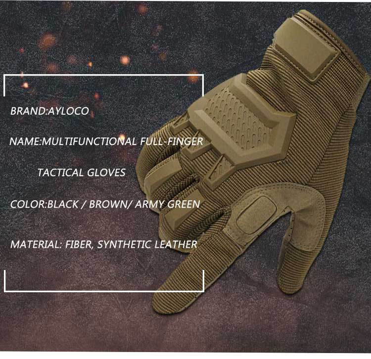 Touch Screen Tactical Gloves Men Army Sports