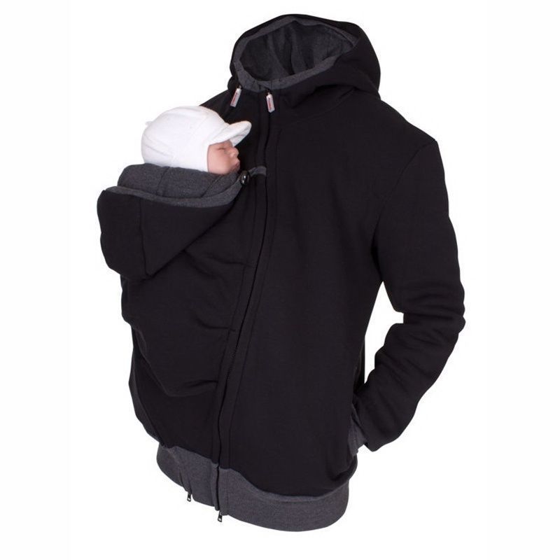 Two In One Multifunctional Kangaroo Dad Sweater