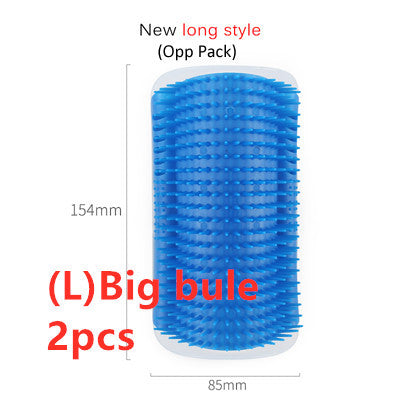 Cat Self-Grooming Brush Wall Rubbing Device