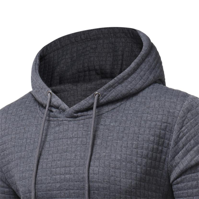 Men Sweatshirt Hoodie With Arm Zipper Sleeve