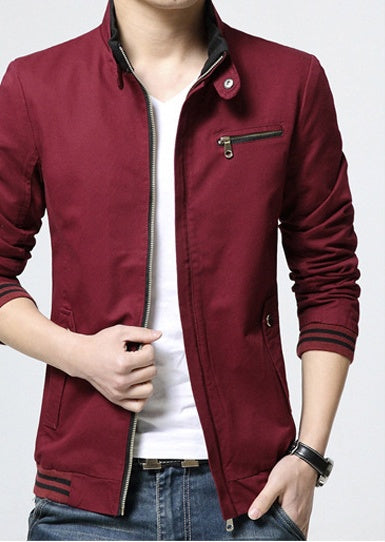Brand Spring Autumn Men Casual Jacket Coat