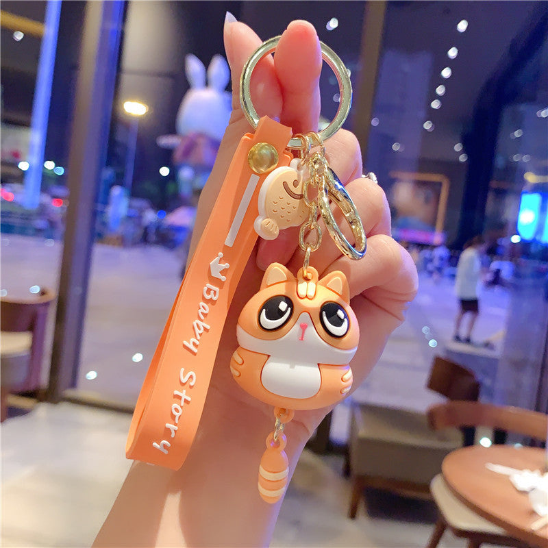 Doll Cute Little Cat Keychain Pendant