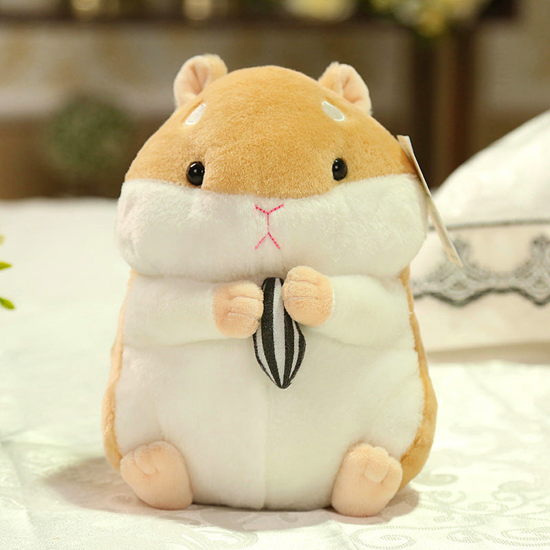 Cute Hamster Plush Toy Mouse Pendant Keychain