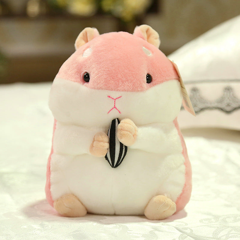 Cute Hamster Plush Toy Mouse Pendant Keychain