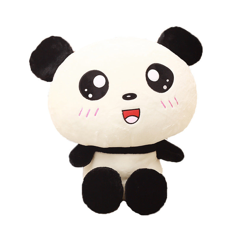70Cm Kawaii Big Head Panda Plush Toys