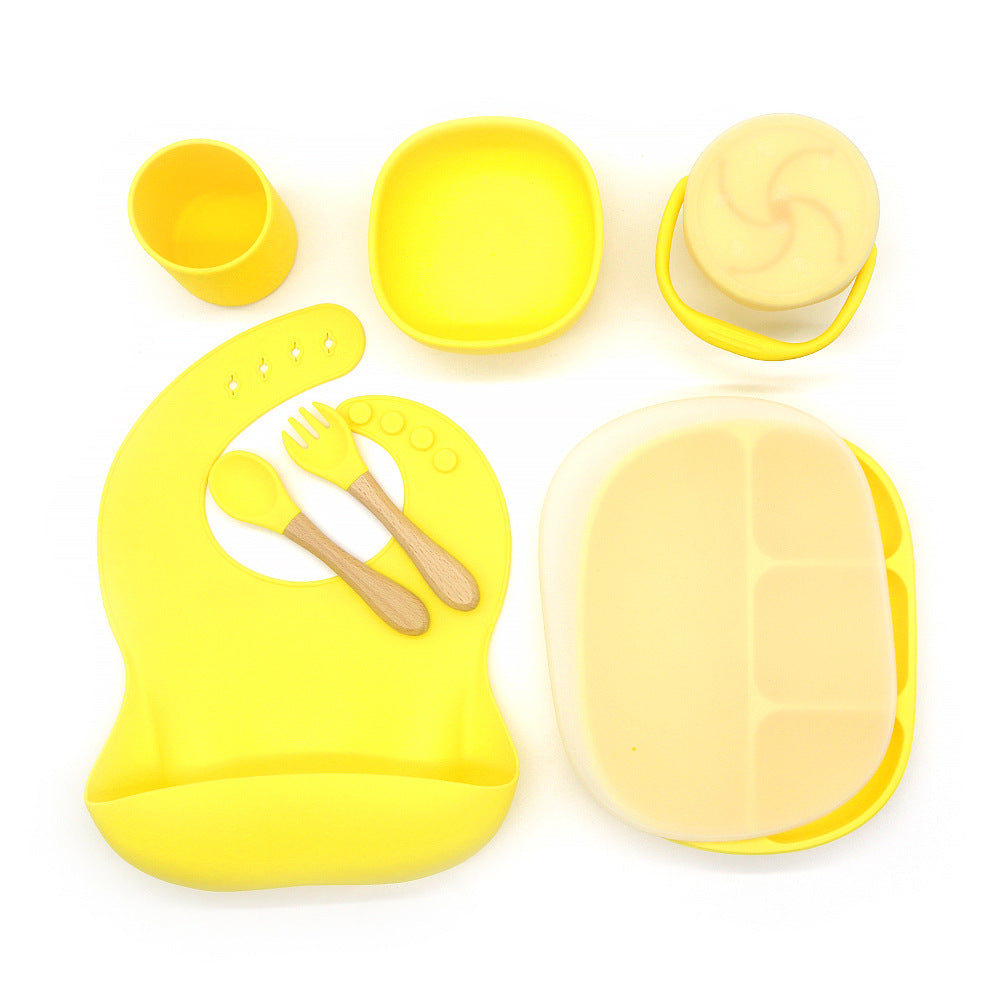 Children'S Bowl Dinner Plate Spoon Fork Anti-Drop