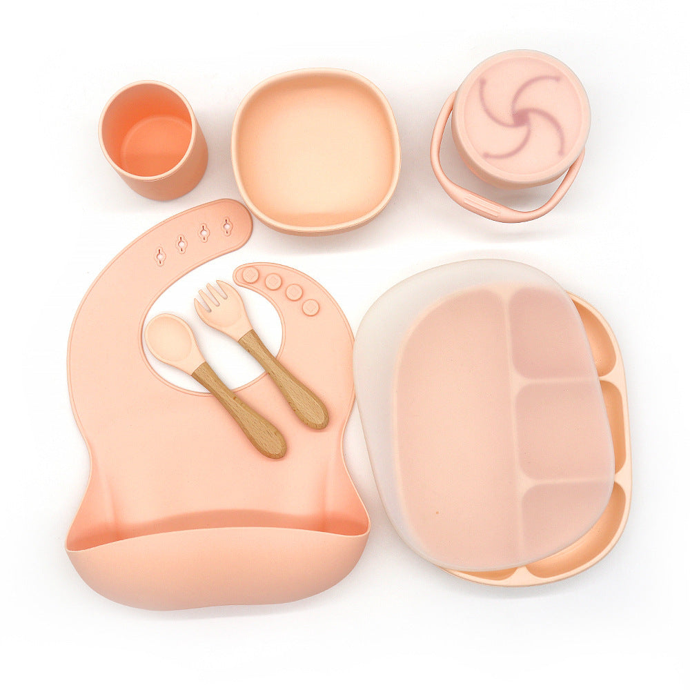 Children'S Bowl Dinner Plate Spoon Fork Anti-Drop