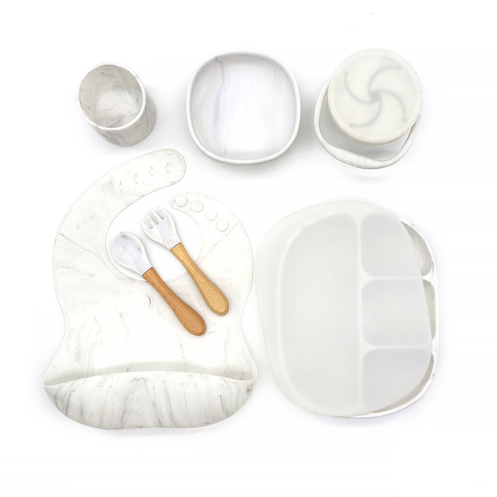 Children'S Bowl Dinner Plate Spoon Fork Anti-Drop