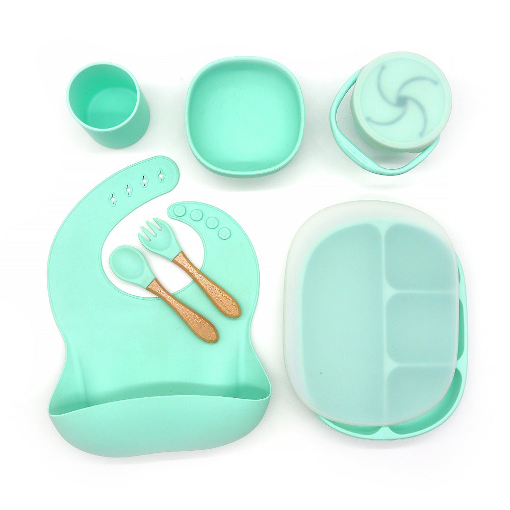 Children'S Bowl Dinner Plate Spoon Fork Anti-Drop