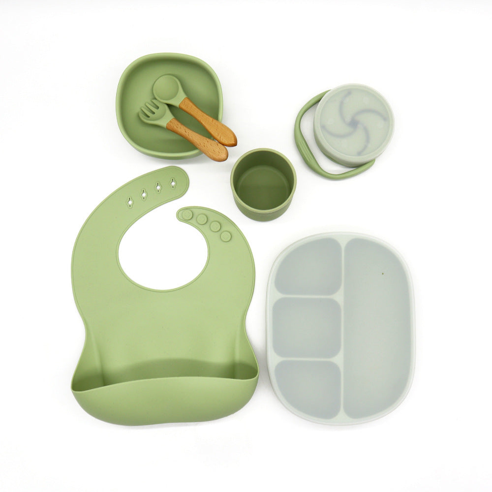 Children'S Bowl Dinner Plate Spoon Fork Anti-Drop