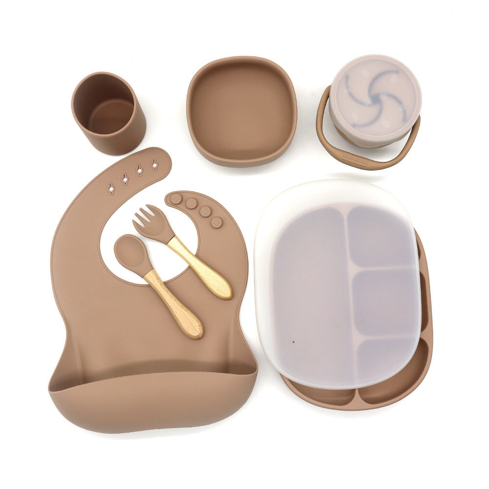 Children'S Bowl Dinner Plate Spoon Fork Anti-Drop