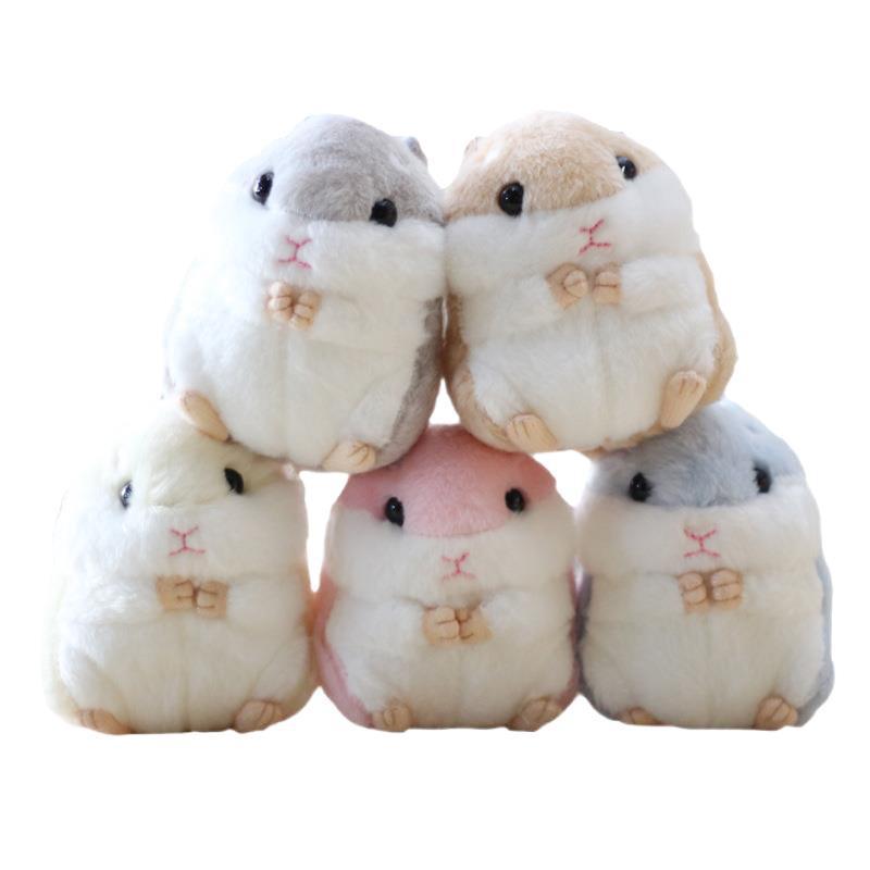 Cute Hamster Plush Toy Doll Schoolbag Pendant