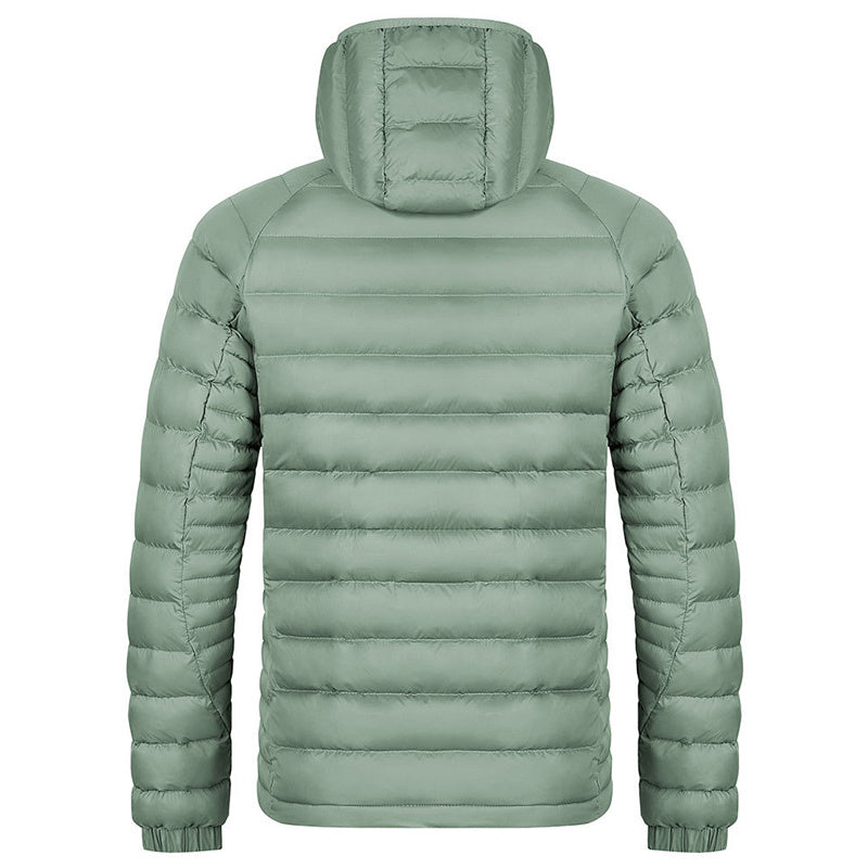 Coat Zipper Jacket For Men Clothing Solid