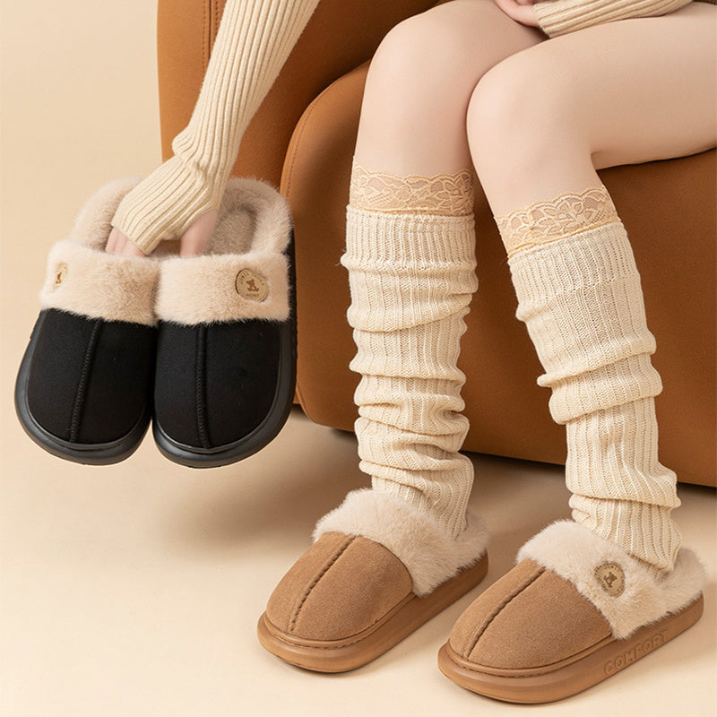 Plush Slippers For Warm Home Slipper Indoor