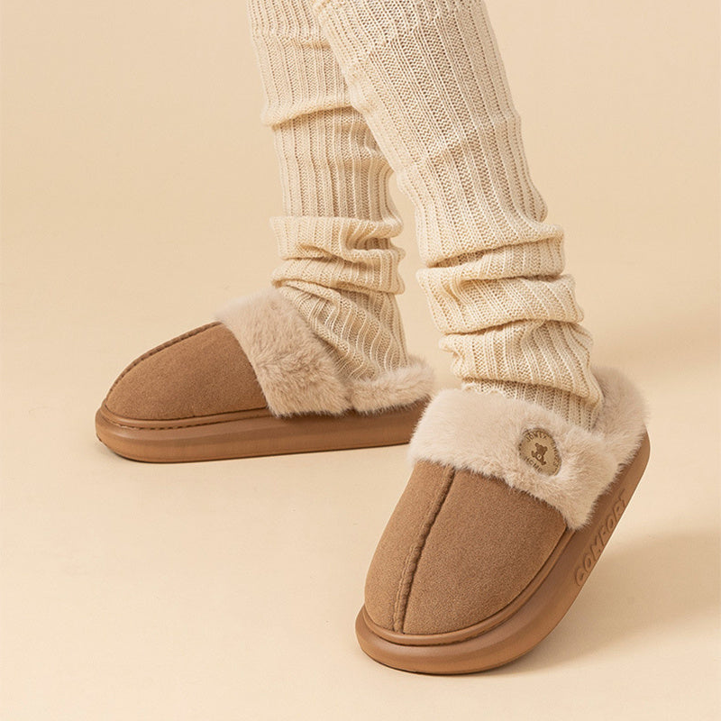 Plush Slippers For Warm Home Slipper Indoor