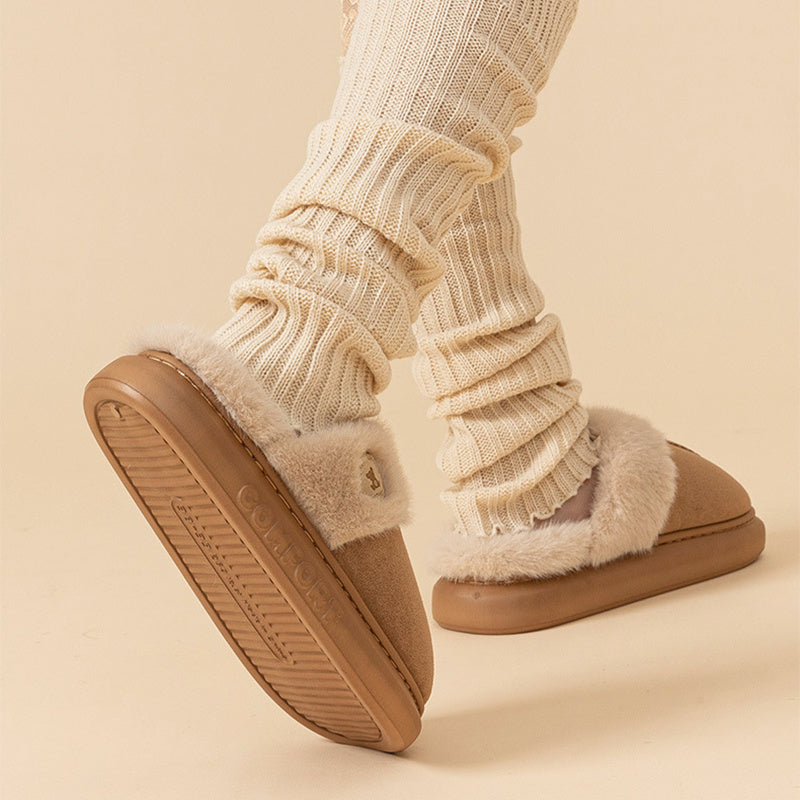 Plush Slippers For Warm Home Slipper Indoor