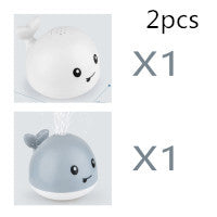 Baby Bathroom Bath Electric Induction Whale Spray