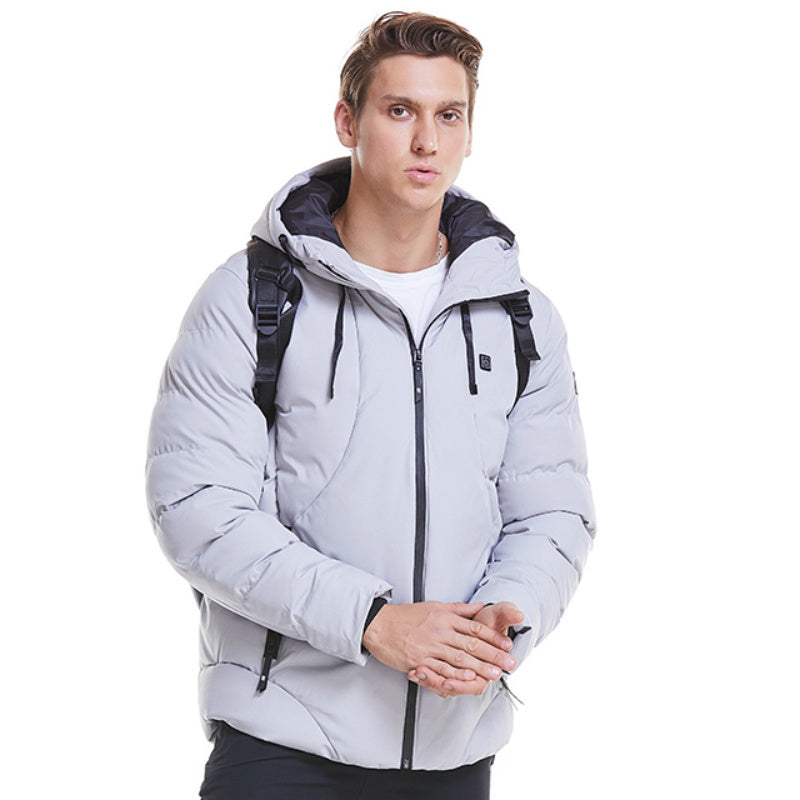 Men Women Cotton Coat Usb Smart Electric