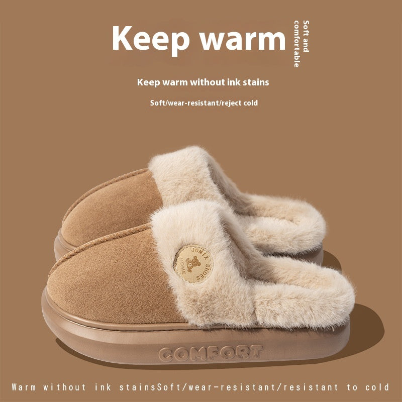 Plush Slippers For Warm Home Slipper Indoor