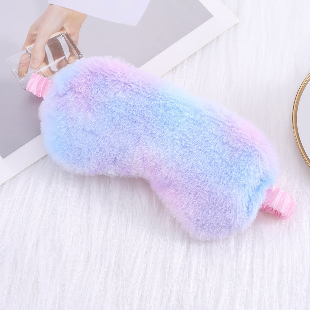 Rabbit Fur Eye Mask Autumn And Comfortable