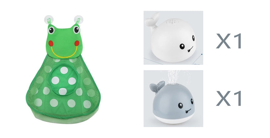 Baby Bathroom Bath Electric Induction Whale Spray