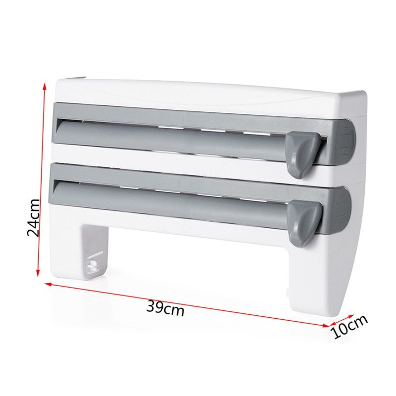 4-In-1 Kitchen Roll Holder Dispenser Kitchen Foil