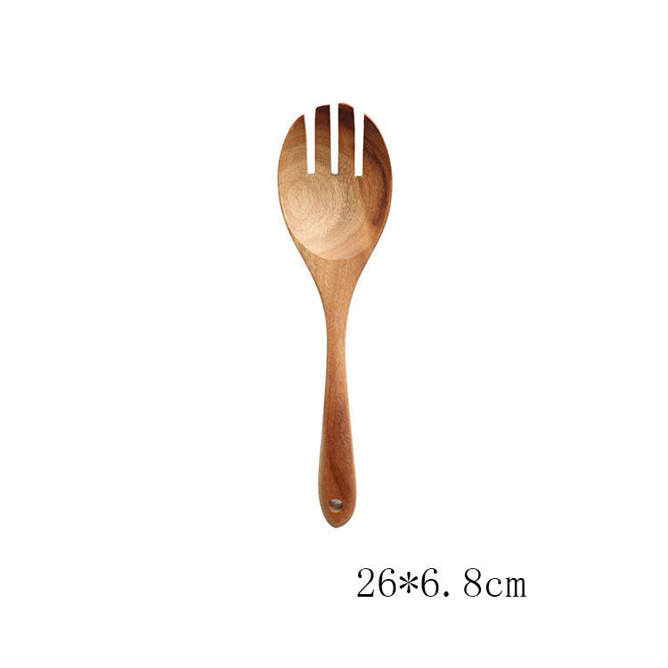 Teak Natural Wood Tableware Spoon Ladle Turner