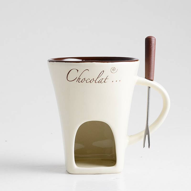 Fondue Mug Set Personal Mini Fondue Pots