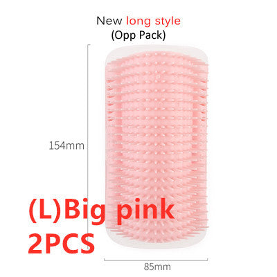 Cat Self-Grooming Brush Wall Rubbing Device