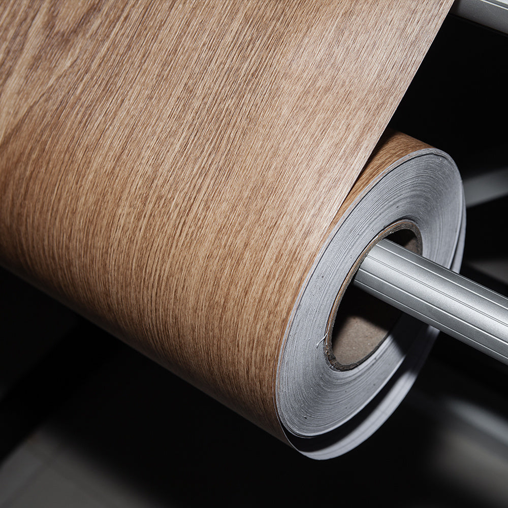 Central Control Film Wood Grain Sticker