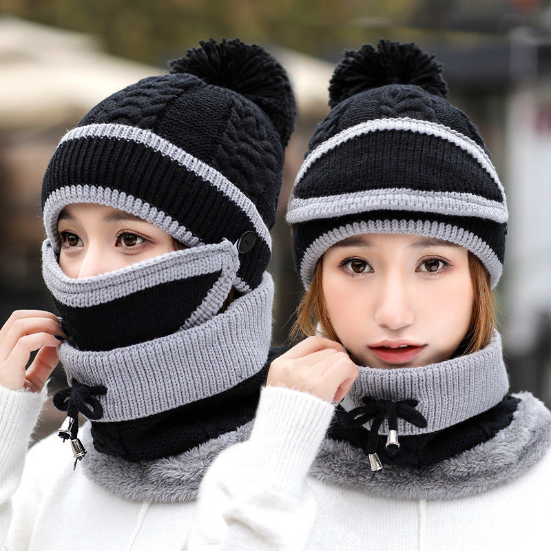 Hat For Women 3Pcs Knitted Beanie Hat