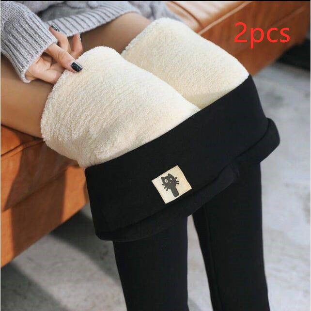 Female Thick Velvet Leggings
