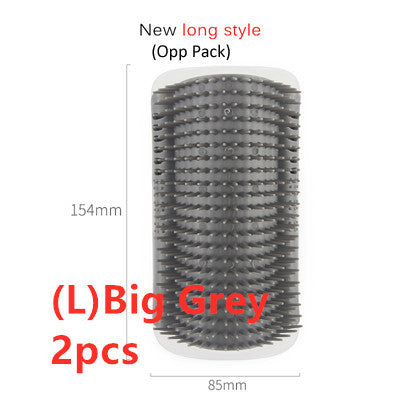 Cat Self-Grooming Brush Wall Rubbing Device