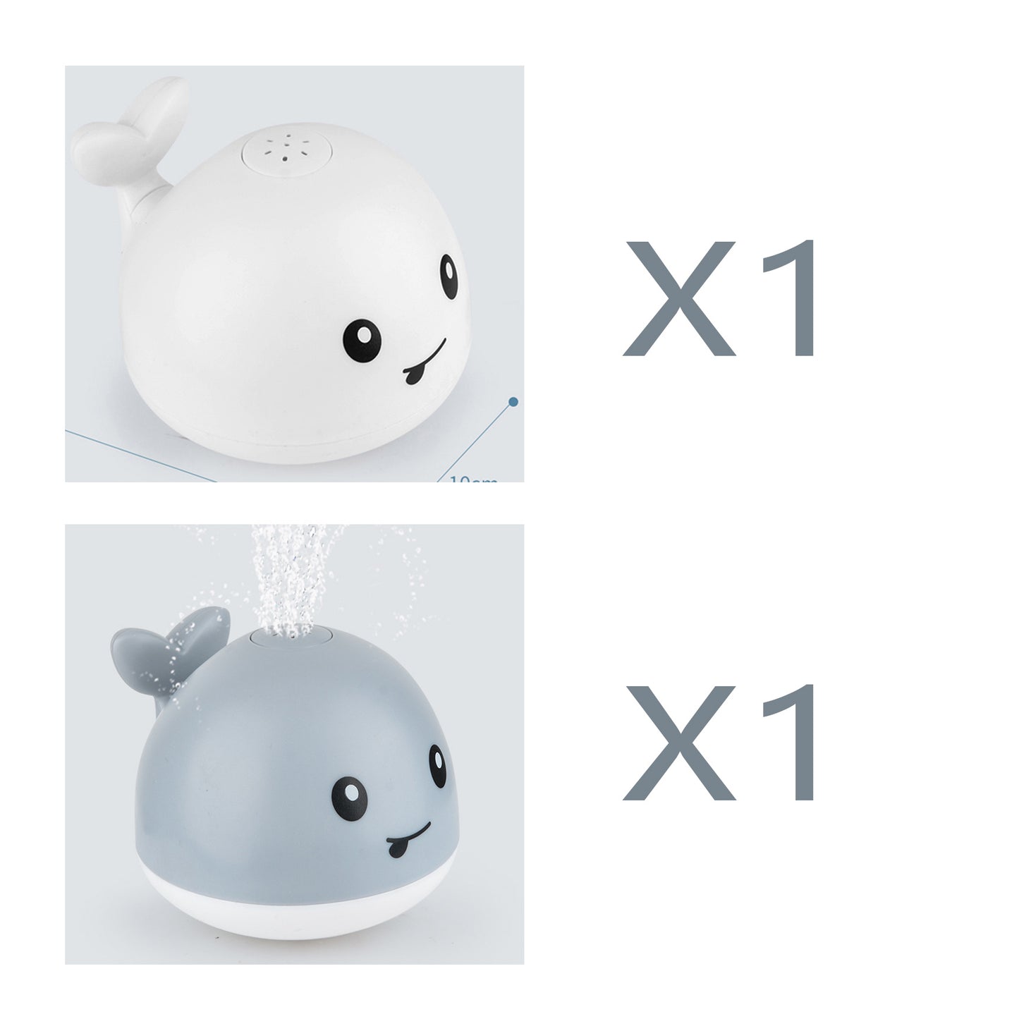 Baby Bathroom Bath Electric Induction Whale Spray