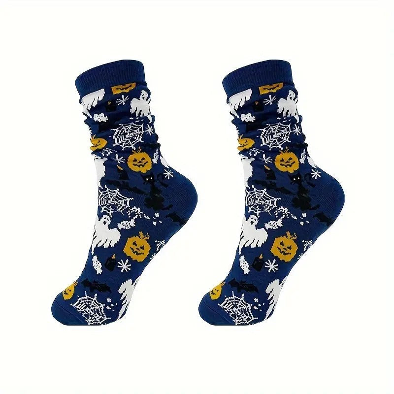 Women And Mens Funny Halloween Socks Adults