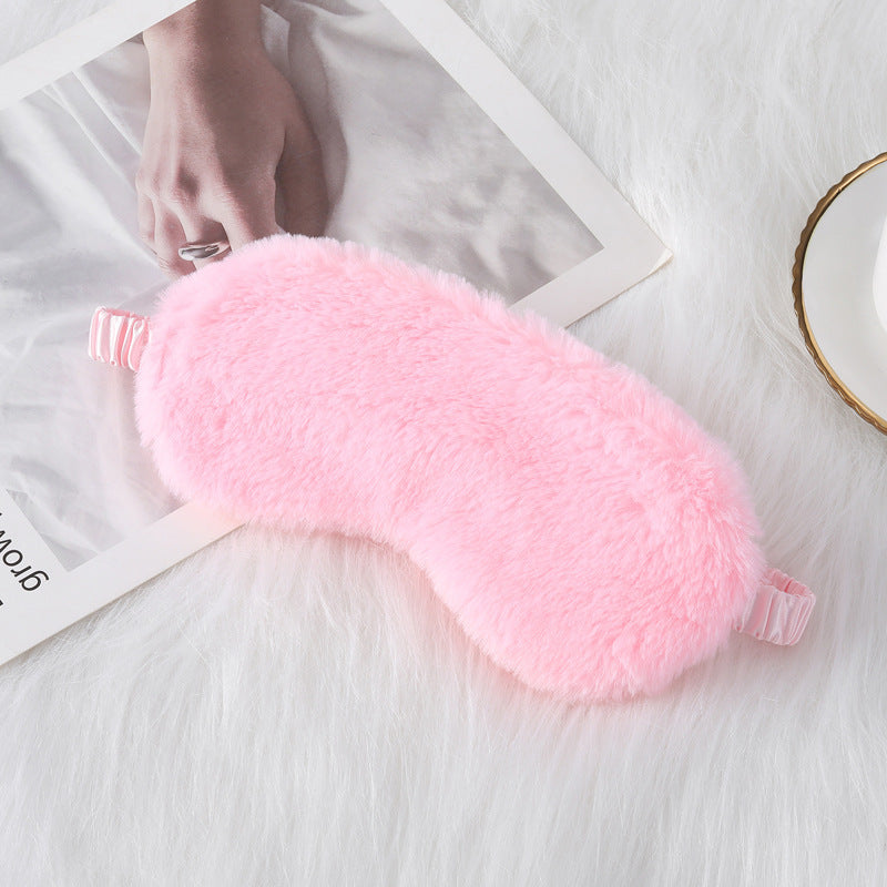 Rabbit Fur Eye Mask Autumn And Comfortable