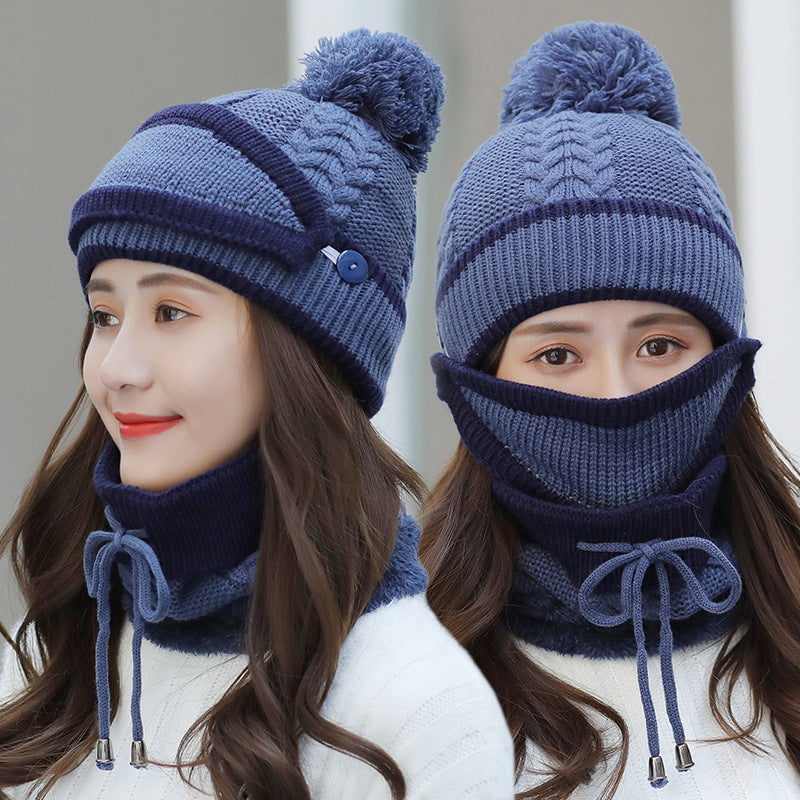 Hat For Women 3Pcs Knitted Beanie Hat