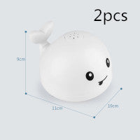 Baby Bathroom Bath Electric Induction Whale Spray