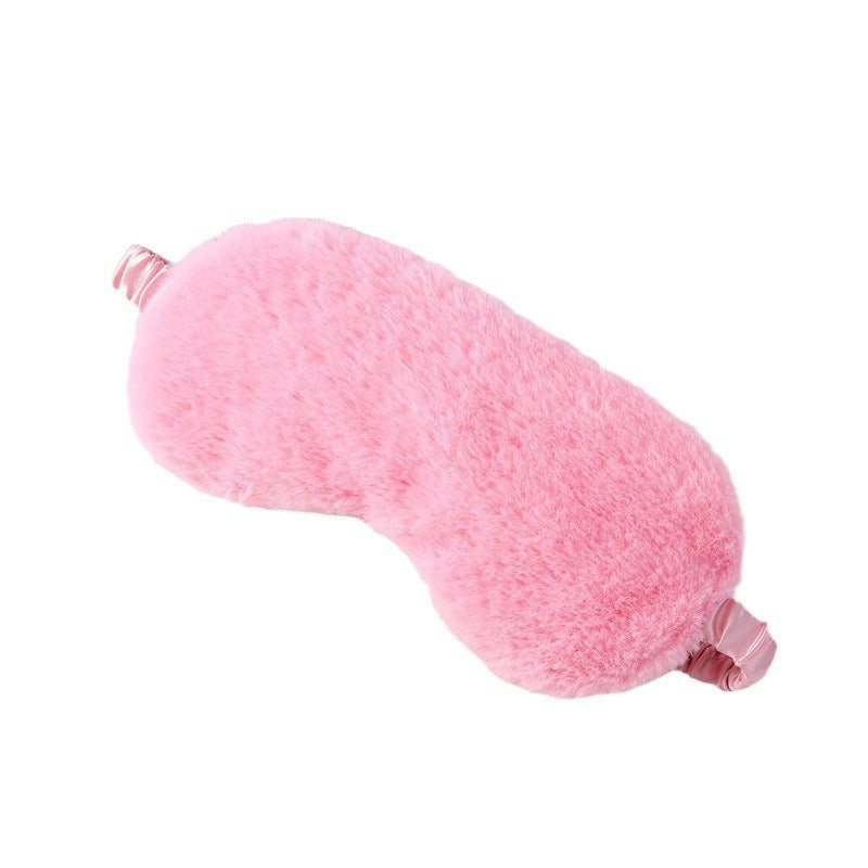 Rabbit Fur Eye Mask Autumn And Comfortable