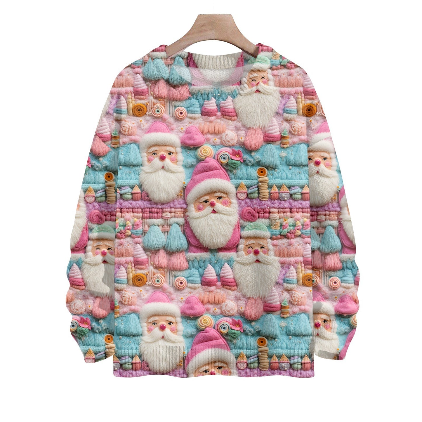 Thick Needle Sweater 3D Digital Printing Women'S