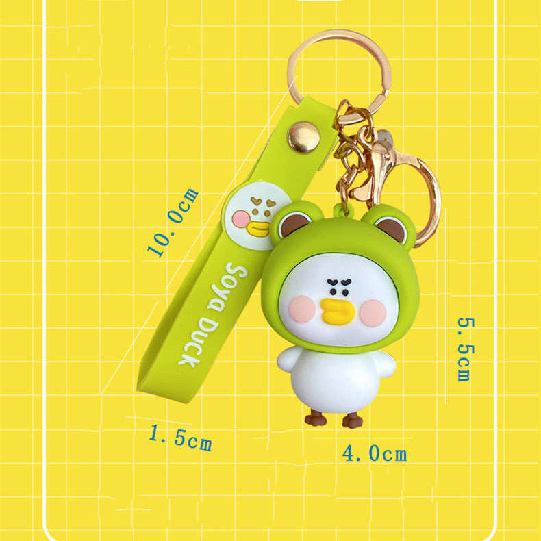 Cute Duck Keychain Pendant Creative