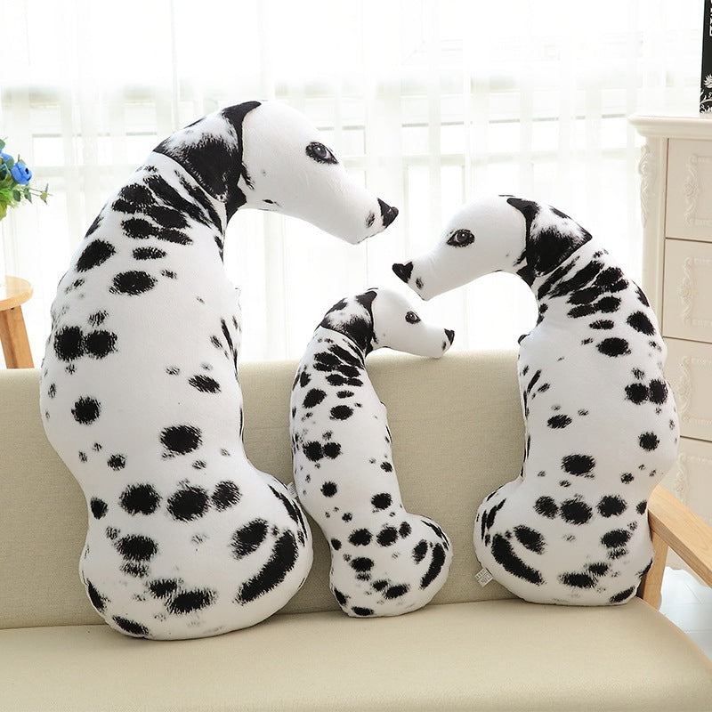 Funny 3D Dog Print Throw Pillow Creative