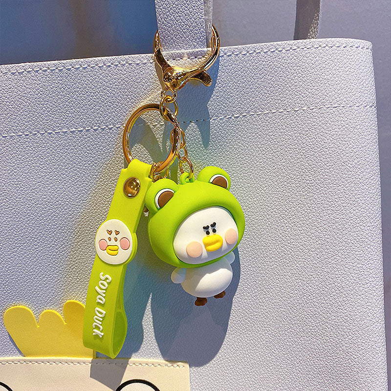 Cute Duck Keychain Pendant Creative