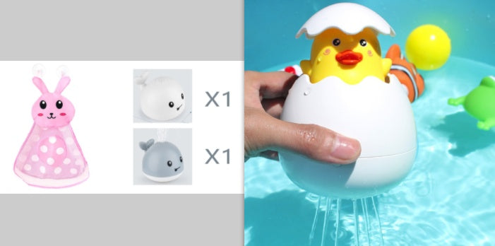 Baby Bathroom Bath Electric Induction Whale Spray