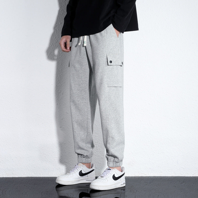 Spring And Autumn Loose Men'S Sports Knitted