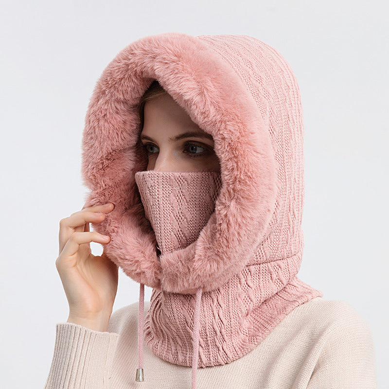 Thick Hat With Scarf Knit Hats For